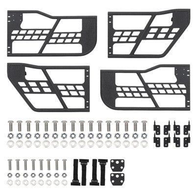 Rurkowe drzwi terenowe do SUV 2021–2025, komplet 4 szt.