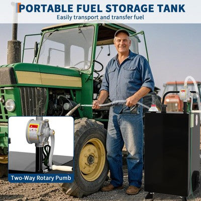 Zbiornik na paliwo 45 gal z ręczną pompą transferową